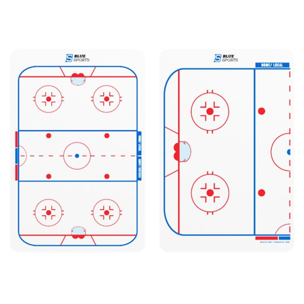 Tableau Hockey format poche double faces 6" x 4"