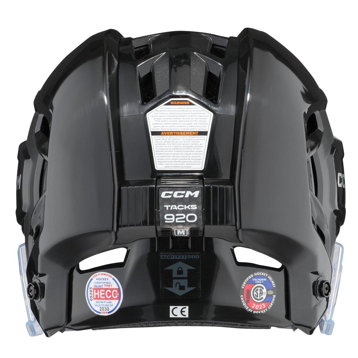 Casque Tacks 920 Sénior noir