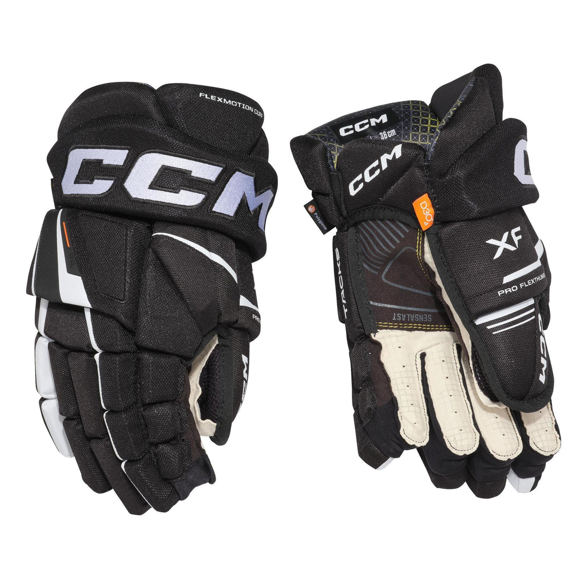 Gants XF Senior noir blanc