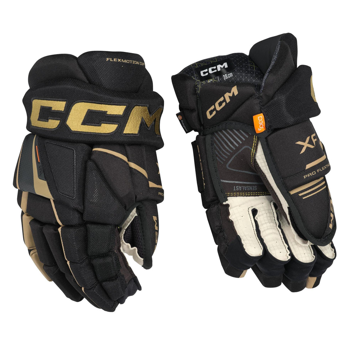 Gants XF Senior noir or