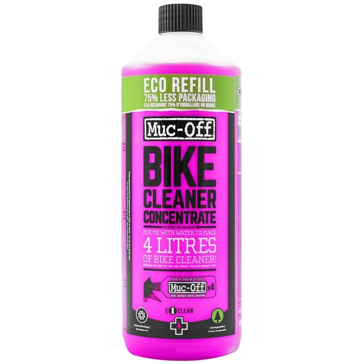 Nettoyant de vélo en gel concentré Nano Tech 1L