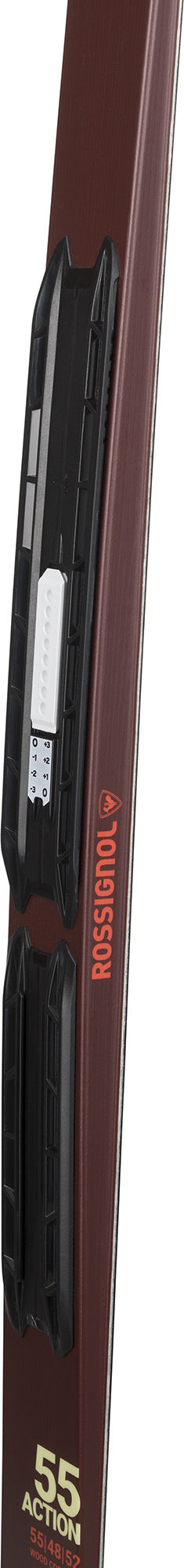 Skis Evo 55 Action Junior et Fixations Step-In