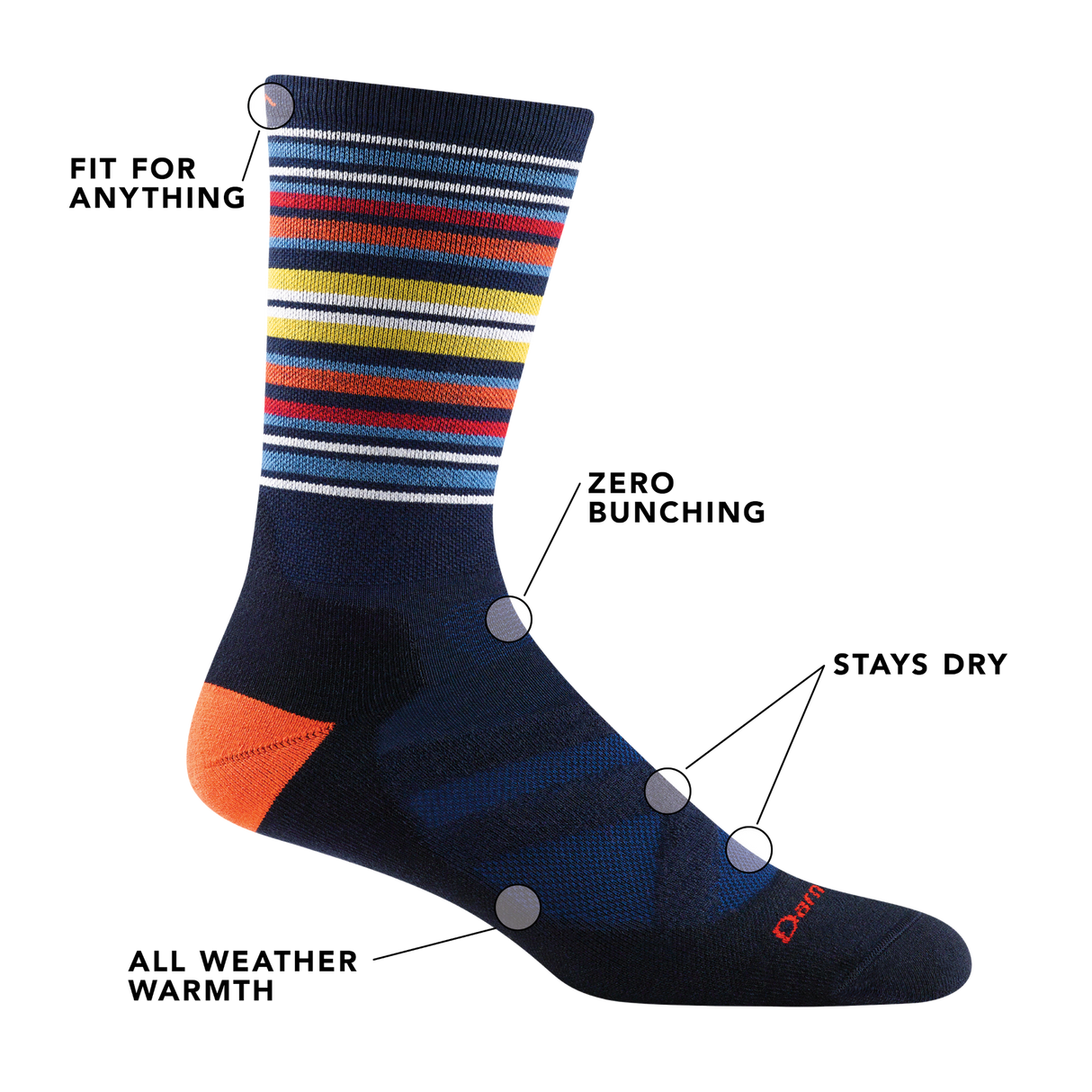 Chaussettes légères Oslo Nordic pour hommes