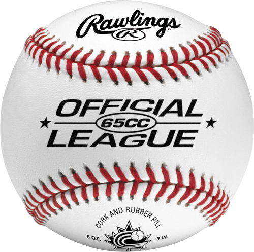 65CC Baseball League Official Game Ball