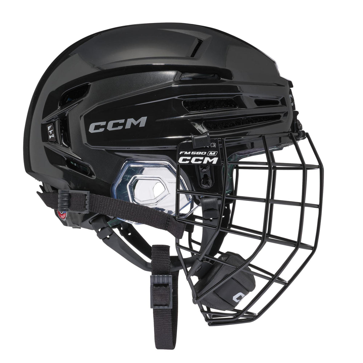 Casque FTW Combo Senior noir cote