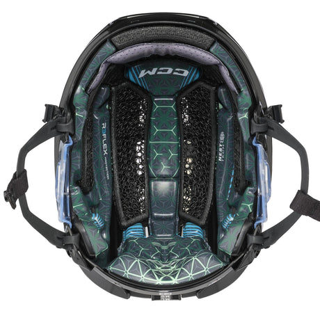 Casque FTW Combo Senior noir interieur