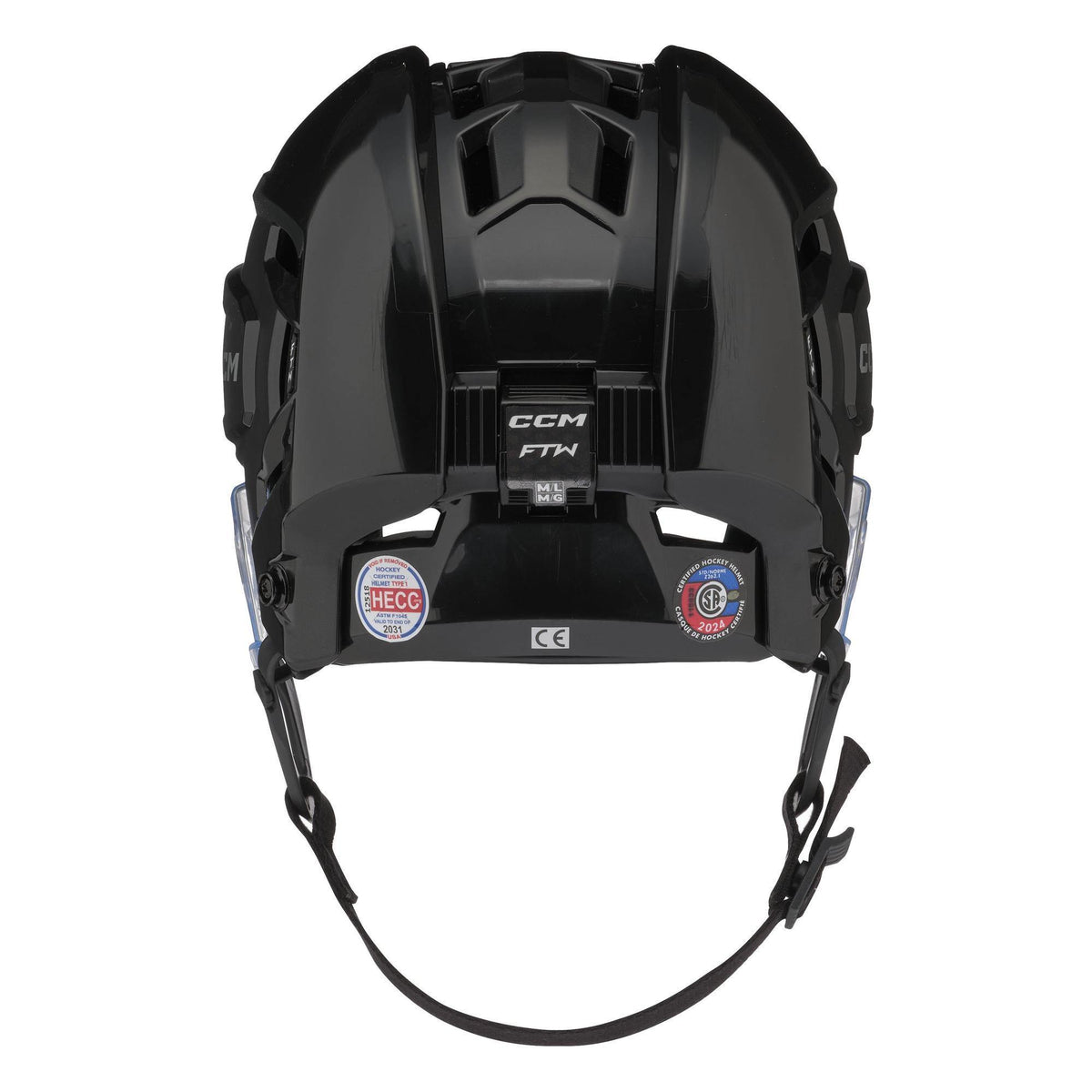 Casque FTW Senior noir derriere