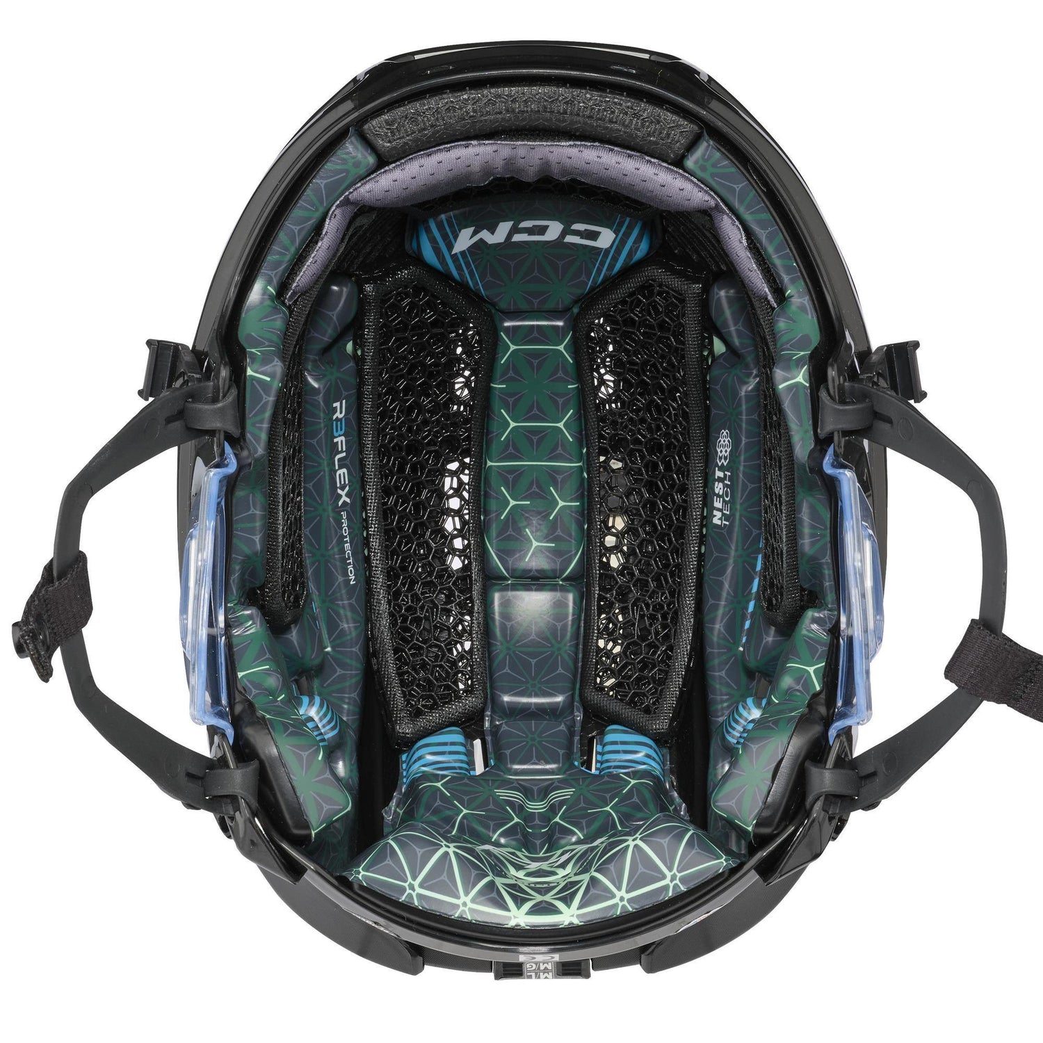 Casque FTW Senior noir interieur