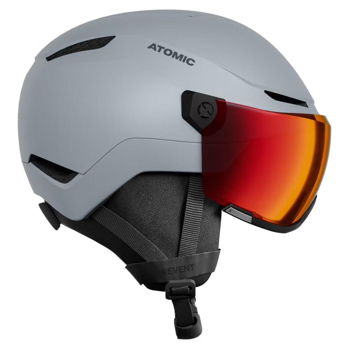 Casque Revent Visor Junior gull grey 