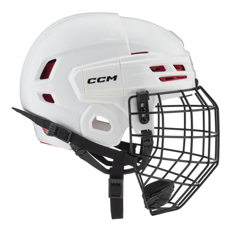 Casque Tacks 70 Combo Sénior blanc côté
