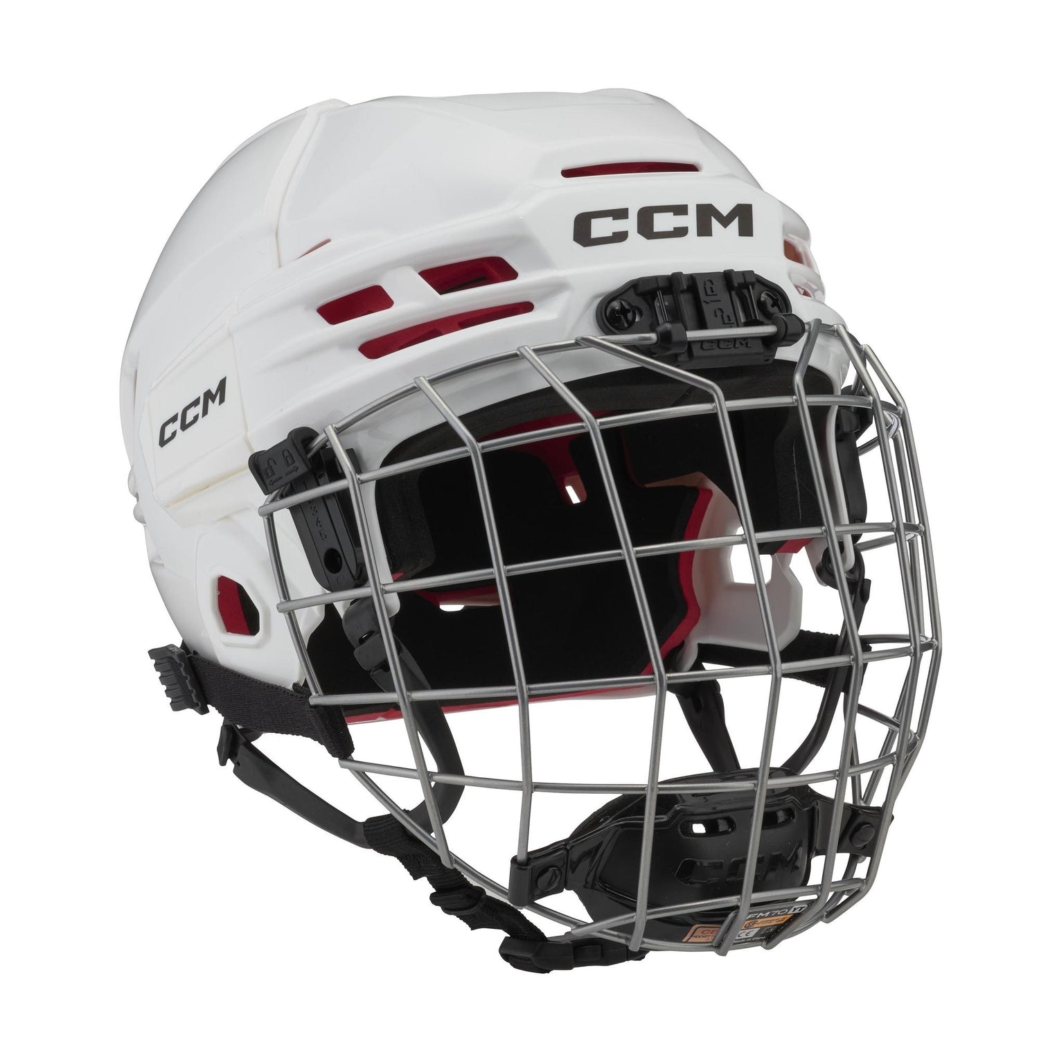 Casque Tacks 70 combo Junior blanc