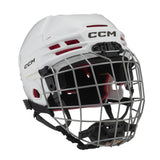 Casque Tacks 70 combo Junior blanc