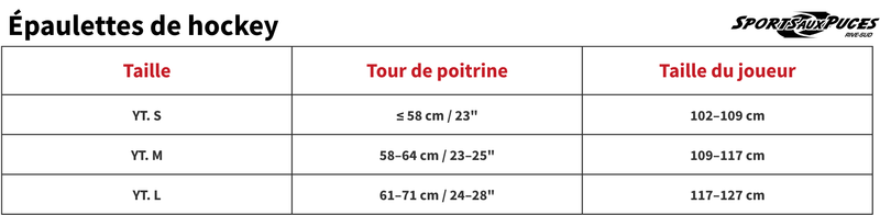 Guide des tailles
