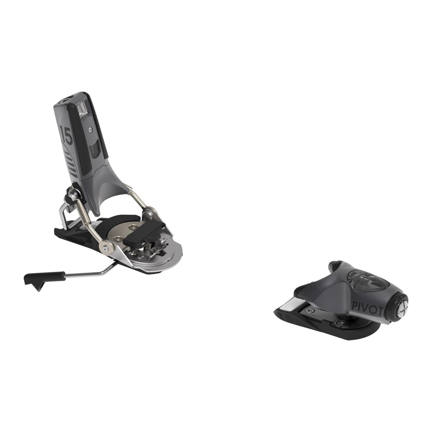 Fixations Pivot 2.0 15 GW noir métallique 