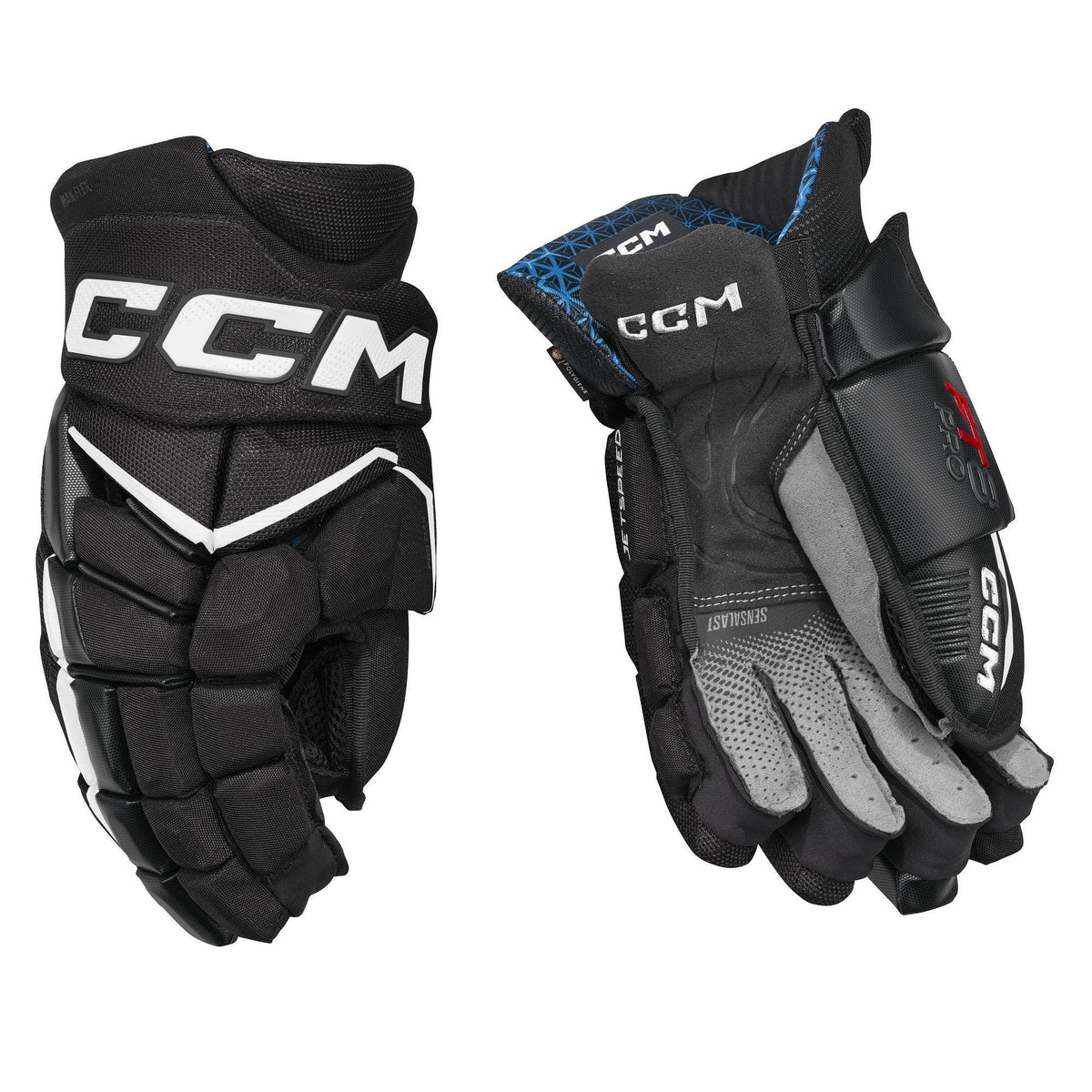 Gants Jetspeed FT8 Pro Senior noir blanc