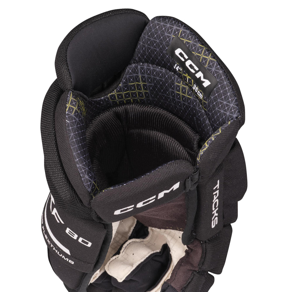 Gants XF 80 Junior noir interieur
