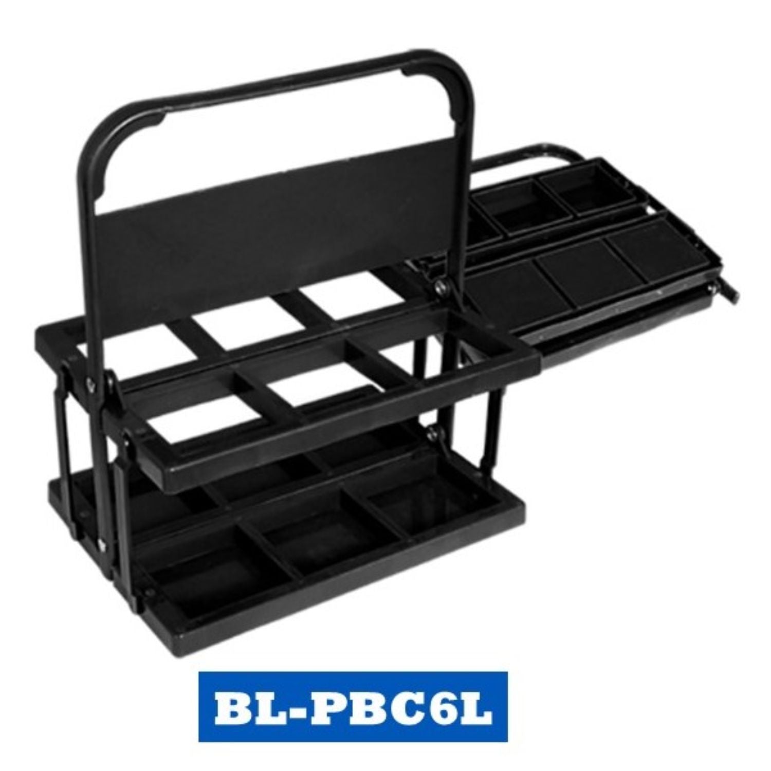 Porte-bouteilles pliable pour 6 bouteilles de hockey