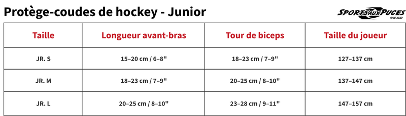 Guide des tailles