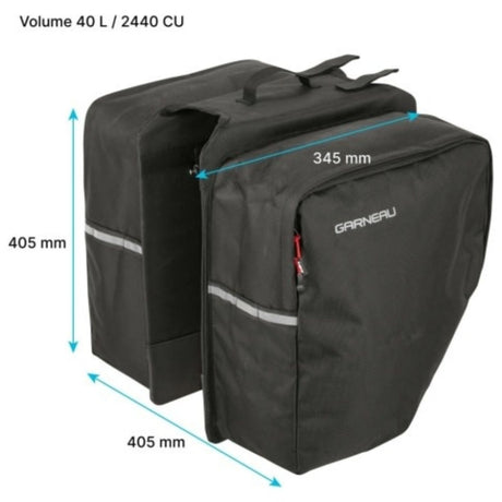 Sac City Pannier 40L dimensions