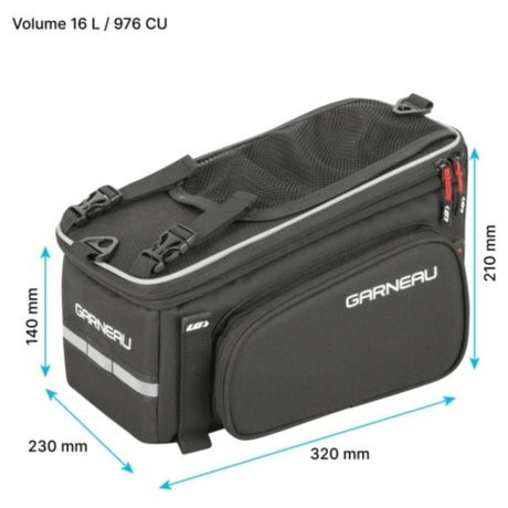 Sac City Trunk 16L dimensions
