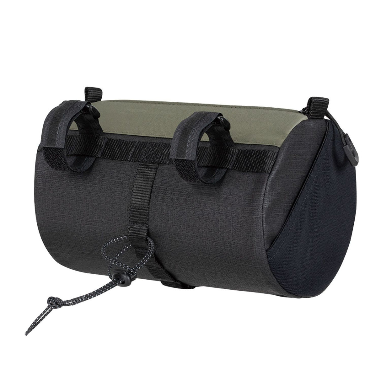 Sac de Guidon Tubulaire Vert Derrière
