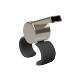 Sifflet Cuivre Plaqué Nickel Attache Doigts Ajustable