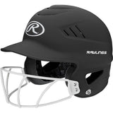 Coolflo Highlighter Softball Batting Helmet with Facemask