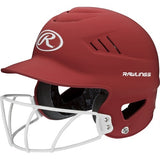 Coolflo Highlighter Softball Batting Helmet with Facemask