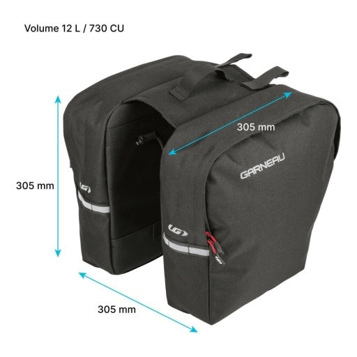 Sac city pannier 12L