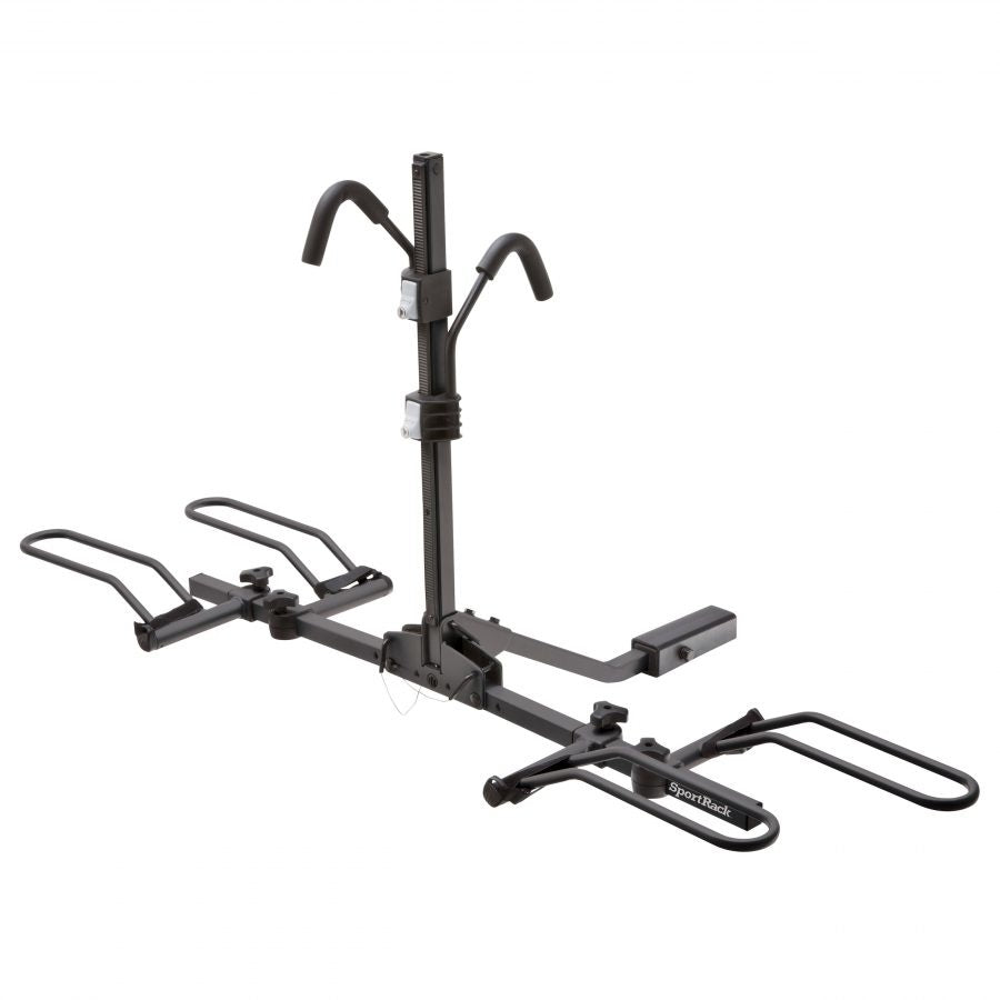 Crest 2-Bike Locking Rack Black