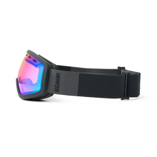 Lunettes Curve Noir Junior + Lentille Orange/Bleu 44%