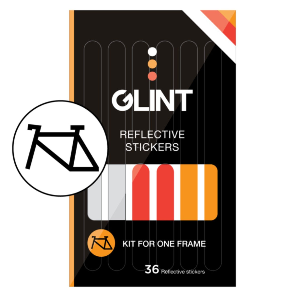 White/Yellow/Red Reflector Tights Set