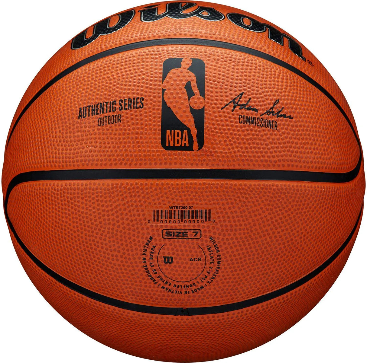 Ballon Basketball NBA Authentic Series Extérieur