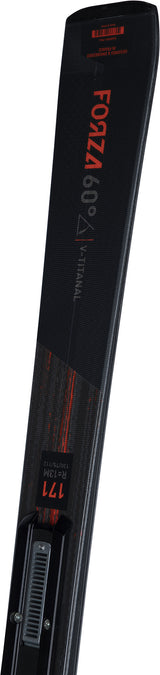 Skis Forza 60° V Ti et fixations K Spx12