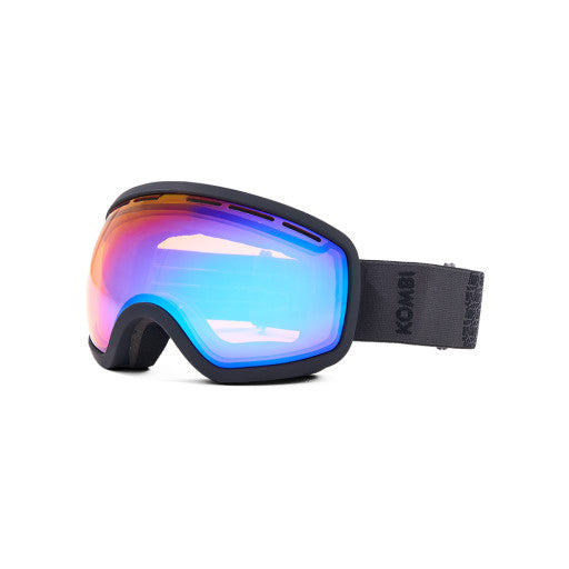 Lunettes Curve Noir Adulte + Lentille Orange/Bleu 44%