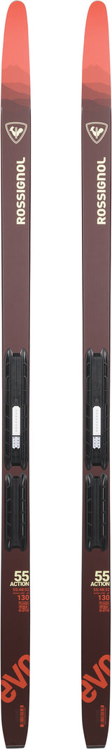 Skis Evo 55 Action Junior et Fixations Step-In