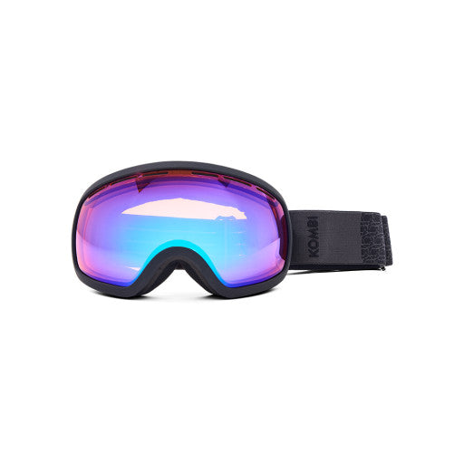 Lunettes Curve Noir Adulte + Lentille Orange/Bleu 44%